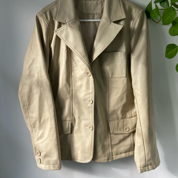 Vintage 90s leather jacket - Picture 4 of 7